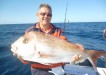 Lauchie with a quality snapper.