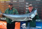 Andrew Buchbach won the big fish category by catching a 31.46kg Spanish mackerel off the beach