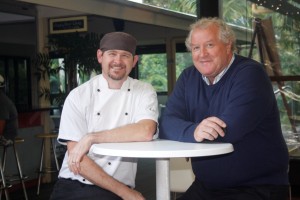 New Chef James Budge and Manager Tony Freeman look forward to the next era for the rebranded Rainbow Shores 