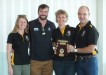 The smallest patrol won the Best Patrol: Emily Simpson, Mitch King, Vicki and Justin Schooth