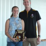 With 100% of her rostered patrol hours completed, Hannah Wilson was presented Best Junior Patrol Member by Tasman McClintock (recipient of the ‘Harden Up’ award)