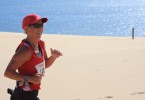 Ocean views as you traverse Carlo Sandblow: there is something for everyone - beginners, walkers and runners at one of Queensland's most picturesque run trails.