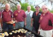 The local RSL Sub group always fire up the BBQ, helping SLSC volunteers feed the thousands of people hundreds of burgers and snags for the Rainbow Beach Nipper Carnival - this month you will find John Molkentien, Trevor Ansell, Pat Nayler, Dave Tardrew and Joe Casey commemorating Remembrance Day on the 11th