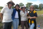 Cherie at an athletics carnival with Pete Mileson, Sue Arthur and Tori Lidbetter