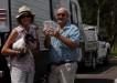 Tony and Rosie Stewart left town last month to bring supplies out west