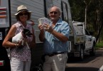 Tony and Rosie Stewart left town last month to bring supplies out west