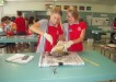 Arwen Goodwin-Van de Vorst and Kyani Parton learning to learn about Fish Physiology and Anatomy
