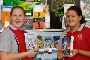 Tabitha Pilkington and Kia Paddy said there were so many interesting books