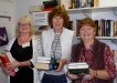 Volunteers Lillian Cook, Jennifer Williams and Eileen Holyoak invite you to the Resource Centre Book Sale!