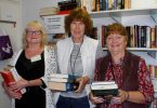 Volunteers Lillian Cook, Jennifer Williams and Eileen Holyoak invite you to the Resource Centre Book Sale!
