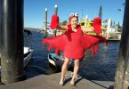 Yvonne Jensen is the creator behind the new Seafood Festival mascot and characters