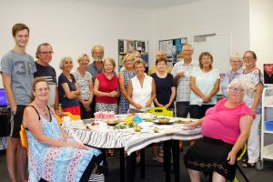 Lovers of books congregated for a special Valentine's morning tea last month at Rainbow Beach Library