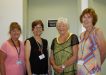 Volunteers Eileen Holyoak, Lyn Cunningham, Gerri Hamilton and Jennifer Williams are ready for a new chapter and premises for the Tin Can Bay Resource Centre