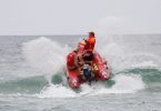 In a coup for Rainbow Beach, our SLSC members like Stuart and Alex Wilson (pictured at our IRB course) will enjoy watching the IRB racing on May 27-28