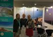 Tanya Beech from Rainbow Ocean Palms and Jan Foletta, Great Beach Drive 4WD Tours - say hi to another Rainbow local at ATE17, currently International Sales Manager for Tourism Whitsundays, Sharon and Richard Whitney 's daughter, Emma (left)
