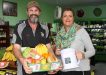 Weddings, waxing and watermelons! Andrew Kingsley at Rainbow Beach Fruit, and Celebrant and Beauty Therapist, Zaneta Fitzgerald say you can book their services and products online