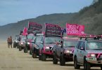 4x4 Pink Run convoy