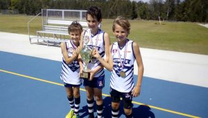 Brothers Alex, Charlie and Nathan Kingsley played in the same team and won their AFL grand final