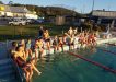 Swim club break up for Christmas at the Rainbow Beach Aquatic Centre
