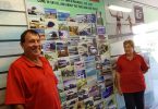 Sam and Maureen Mitchell present their new "Wall of Shame"