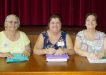 The new Craft Club committee l to r treasurer Marilyn Russell, president Carmel Newton and secretary Sharon Beck