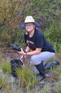 Dr Lindy Orwin, new Coordinator for Cooloola Coastcare started with the organization as a volunteer with the Waterwatch project monitoring water quality