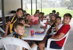 Both breakfast and fitness club have a strong attendance each Thursday morning from 7am at Rainbow Beach State School
