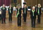Line dancers entertained at the 2018 Easter Fair