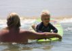 At boardriders, they start them young, Kasey-Cruise Findlater has fun