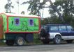 The cutest RV we saw in Ida Bay, Tasmania, a 'Home on Wheels'