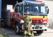 SGT Bruce Bolger from the Australian Defence Force at Camp Kerr Training Facility also works as an Auxiliary firefighter with the Tin Can Bay Fire Station