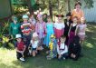 Therese and her class dress up for book week, 2012