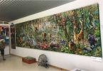 John from Imbil has built a special museum to house his completed puzzles, this one has over 40,000 pieces!