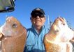 Rick and his family were treated with plenty of quality snapper in mixed bag on board Baitrunner.