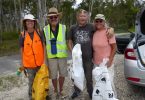 Members of the CCR&F helped clean up Cooloola Cove - you can too in 2019, there’s stations all over the coast
