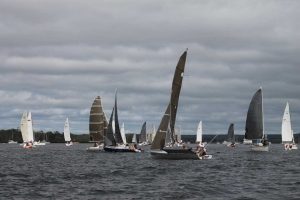 See the Bay to Bay begin their two-day race on May 4 in Tin Can Bay Image Karen Van der Heijde