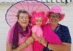 Dawn and Wendy from the Tin Can Bay QCWA Branch are getting in the pink spirit for the 2019 TCB MDC!