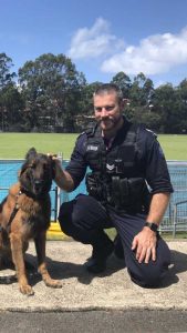 Senior Constable Liam Braunberger is the new police officer at Tin Can Bay, and he and his family will make Rainbow Beach their home