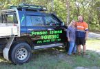 Dave and Carolyn Elder from Rainbow Beach Service Centre, update us on Tristan’s progress after his accident two years ago