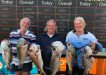 Fish Classic - Rodney Parker, Craig Splatt, Rodney Mann happy with their catch.