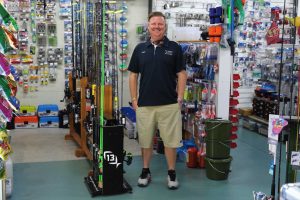 New owner Chris Rippon at The Chandlery Bait and Tackle 