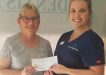 Health Coloured Sands Clinic - Gemma with a donation for the RSL