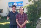 Wolf Rock Dive - Tin Can Bay resident, Jeff Nut, completing his PADI Advanced Open Water with Dive Instructor James