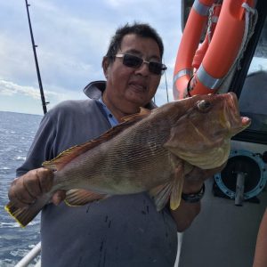 TCB Fishing Club Member, Ron Long, caught a nice cod recently.