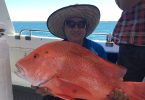 Tony and his crew come from Melbourne to get a Red. They got five, fishing on Baitrunner