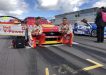 Ex local student, Toby Chappill, is the number two mechanic for the Shell V-Power Racing Team pictured with Sam Taylor
