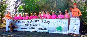 It's great to see the Rainbow Beach Nippers help clean up the beaches each year for Clean Up Australia Day