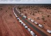 AMLC are now the Guiness World Record holders for the largest parade of camping vehicles - photo from AMLC in Barcaldine, 2019