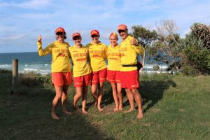 The Schooth Family - Vicki, Sophie, Abby, Emily and Justin - love the Rainbow Beach Surf Club