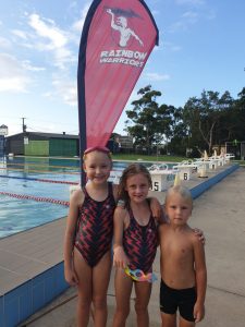 Amanda Guerts, Audrey Permezel, Kasey-cruise Findlater after a fun evening in the Swim Club.